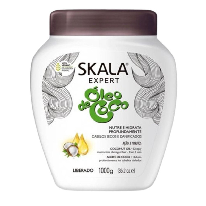 Óleo de Coco Creme Condicionador - 1000 ml