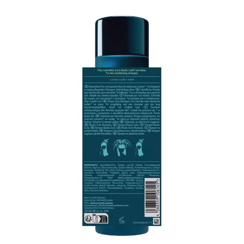Elastic Curl Shampoo - Sebastian Twisted - Keshop.com