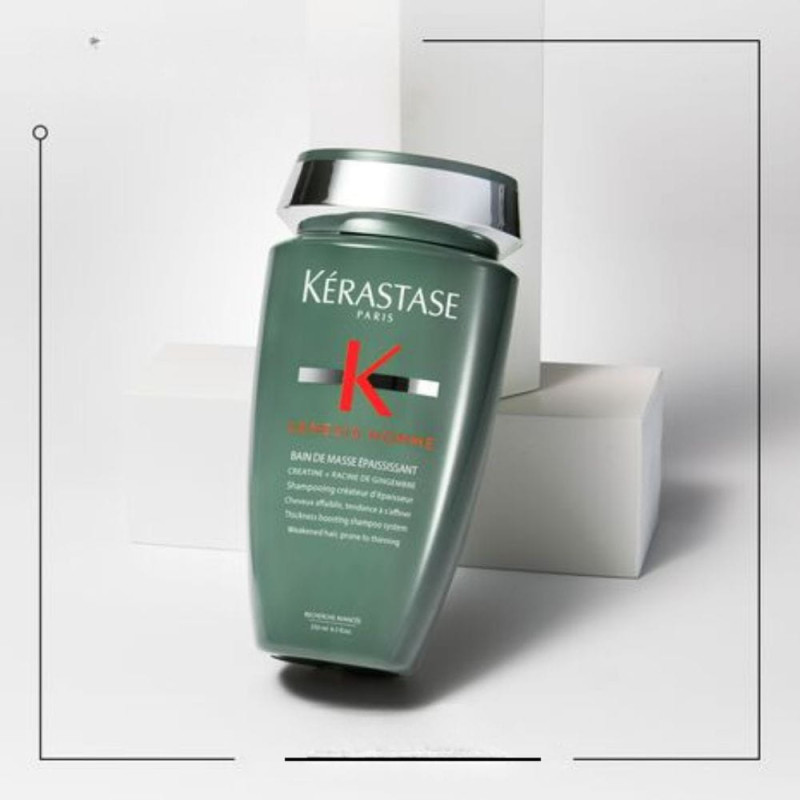 Bain de Masse Épaississant 250 ml - Kérastase Genesis Homme Champú