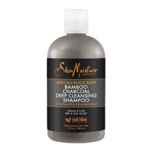 Shea Moisture Champú Anti-caspa | Carbón Bambú | Keshop