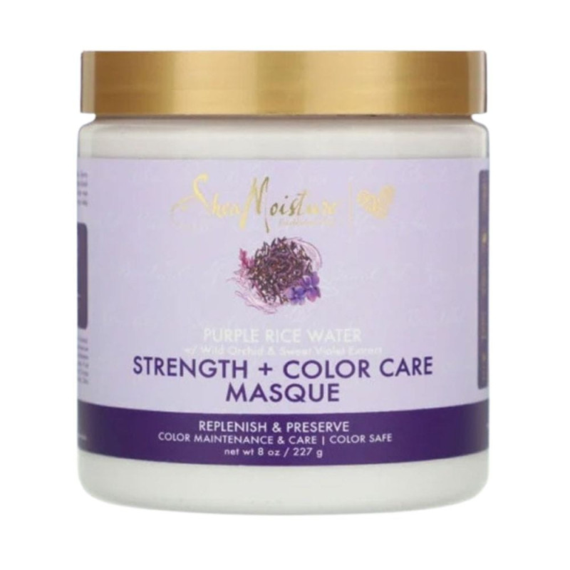 Shea Moisture Mascarilla Morada | Matiza y fortalece | Keshop