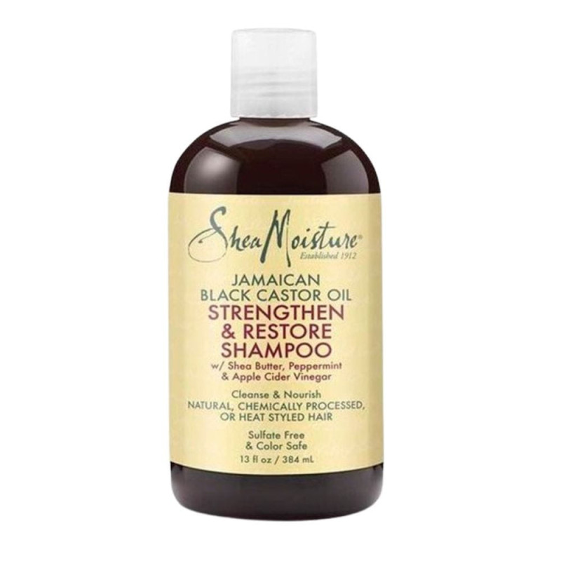 Shea Moisture Champú Ricino Negro | Sin Sulfatos | Keshop
