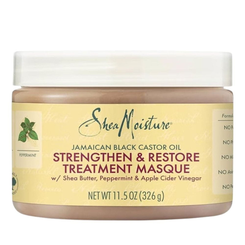 Shea Moisture Jamaican Black Castor Oil | Rizos sin frizz | Keshop