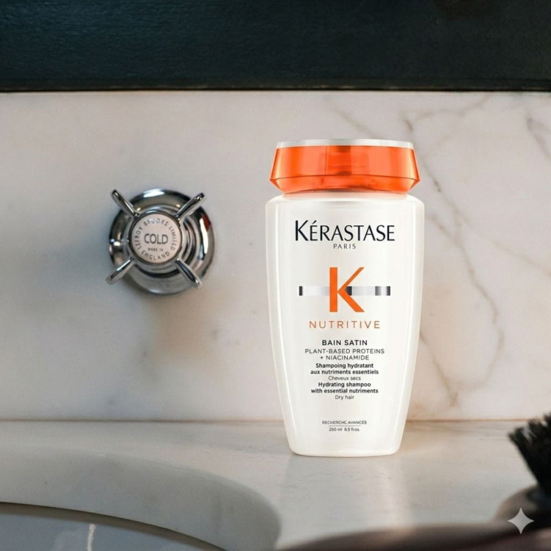 Bain Satin 250 ml - Kérastase Nutritive Shampoo - Keshop.com