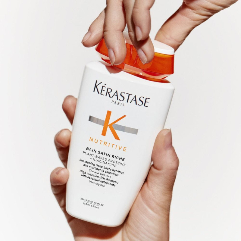 Bain Satin Riche 250 ml - Kérastase Nutritive Shampoo - Keshop.com