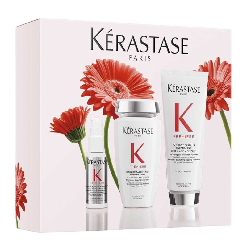 Kérastase Première Cofre Reparador | Champú, Acondicionador y Tratamiento Descalcificante