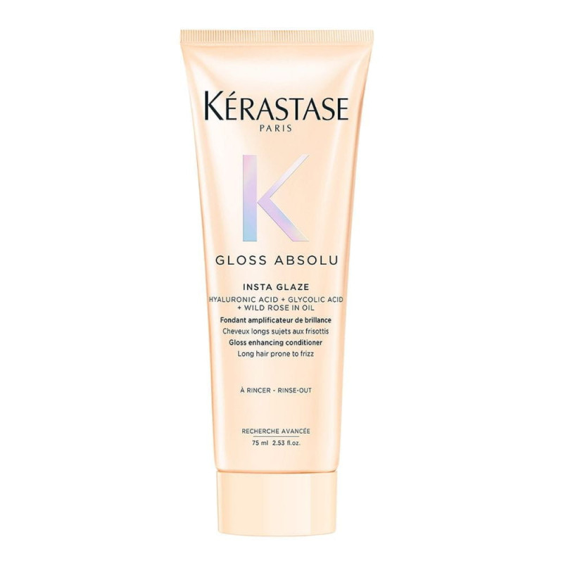 Kérastase Discovery Set Hydra-Glaze | Champú, Acondicionador y Sérum 45 ml para Cabello Largo y Frizz
