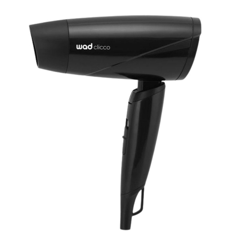 WAD Mini Hair Dryer Clicco Black | Foldable | Keshop