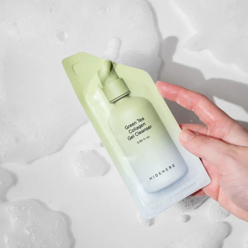 Hidehere Gel Limpiador Colágeno y Té Verde | Keshop