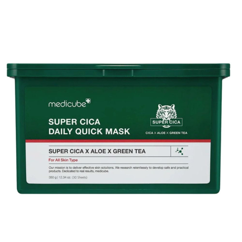 Medicube Super Cica Quick Mask | 30 Sheet Masks | Keshop
