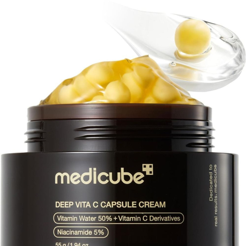 Medicube Deep Vita C Capsule Cream | Luminosità su misura | Keshop