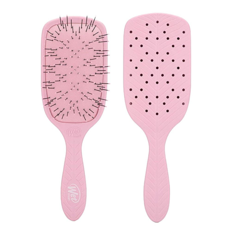 Wet Brush Thick Hair Paddle Brush Pink | Go Green | Keshop