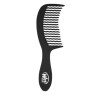 Wet Brush Detangling Comb Black | WaveTooth | Keshop