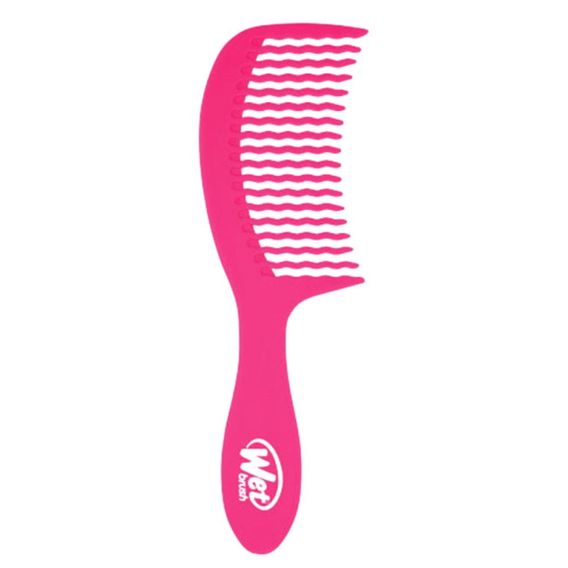 Wet Brush Detangling Comb Pink | WaveTooth | Keshop