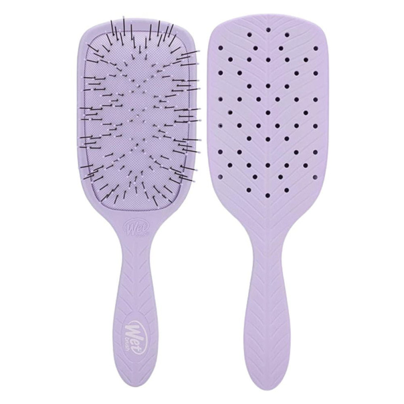 Wet Brush Go Green Thick Hair Paddle Brush | Purple | Keshop
