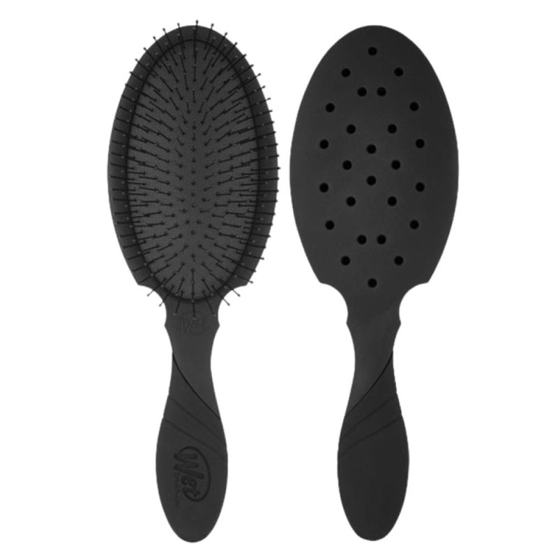 Wet Brush Backbar Detangler Black | 45% Less Damage | Keshop