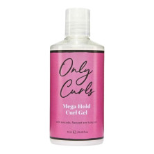 Only Curls Mega Hold Curl Gel | Fijación fuerte anti-frizz