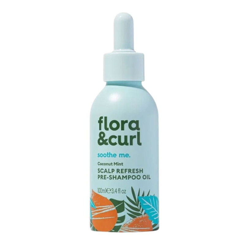 Flora & Curl Aceite Prechampú Menta Coco | Keshop