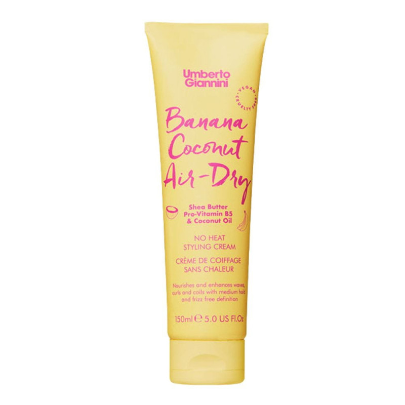 Umberto Giannini | Banana Coconut Air Dry Cream Anti-Frizz | Keshop
