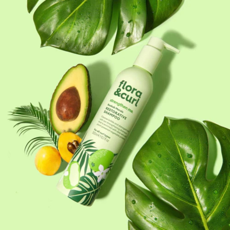 Flora & Curl Champú Reparador Baobab-Marula | Keshop