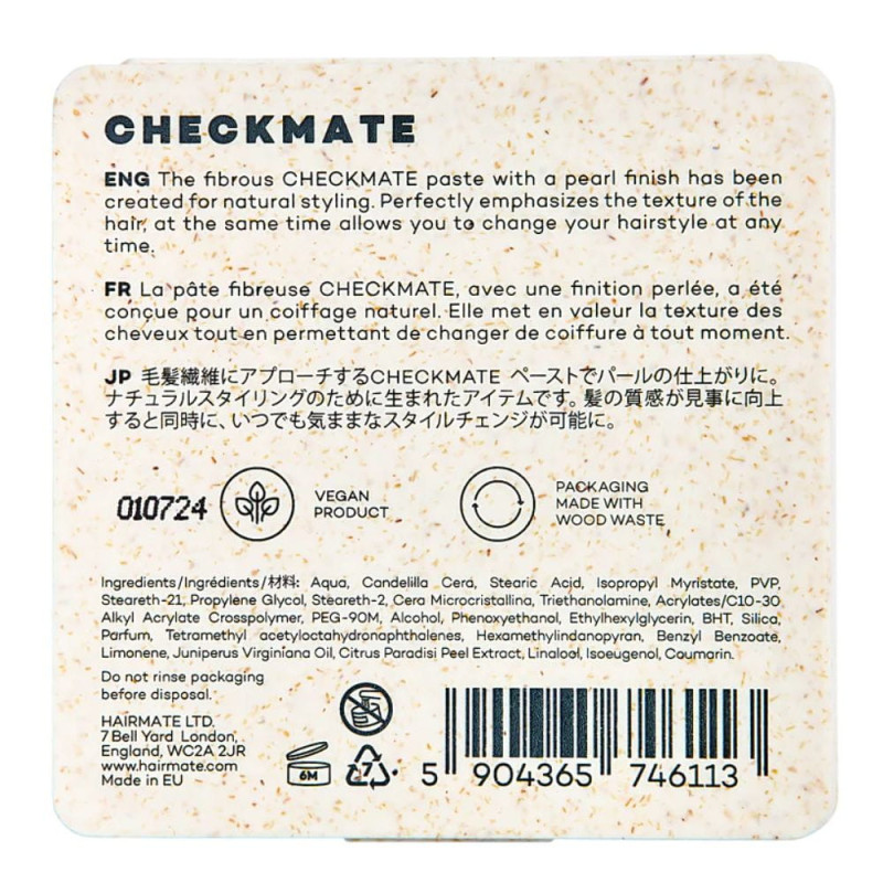 Check Mate Flexible Paste For Natural Hair Style - 75 g