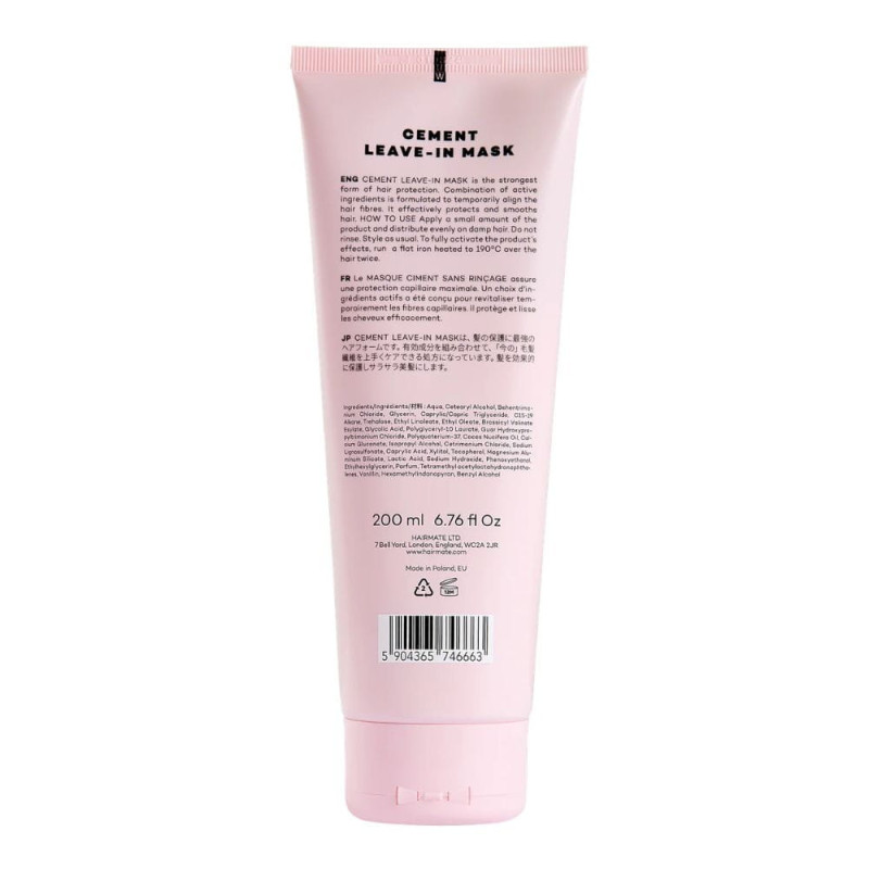 Leave In Mask For Straightener Treatments - 200 ml