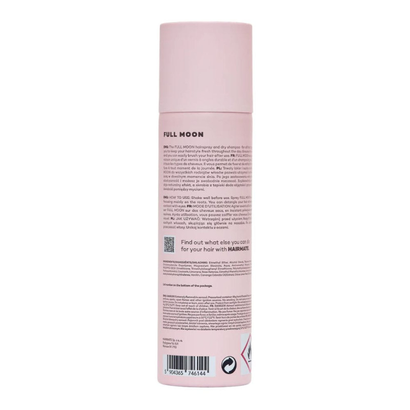 Full Moon Hairspray With Dry Shampoo - 250 ml