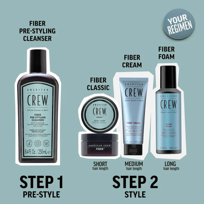 Fiber Pre Styling Cleanser 250 ml - American Crew - Keshop.com