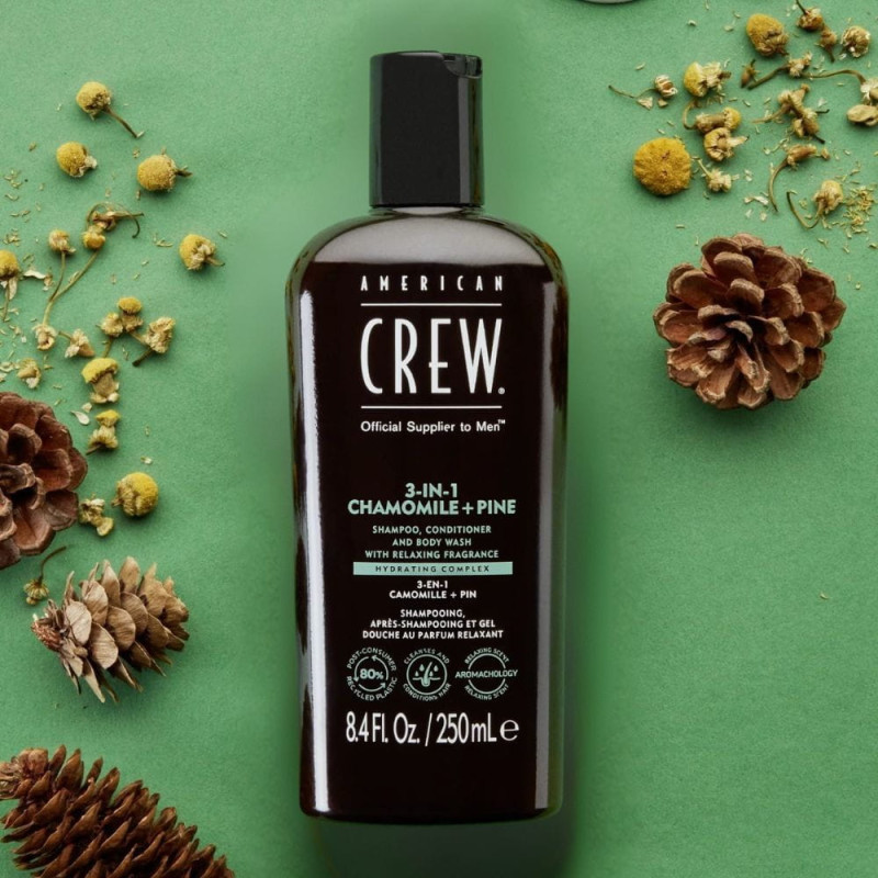 3 in 1 Chamomile Pine - American Crew Hair & Body Care - Keshop.com
