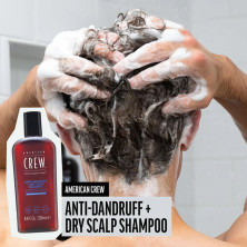 Anti-Dandruff + Dry Scalp Shampoo 250 ml - American Crew - Keshop.com