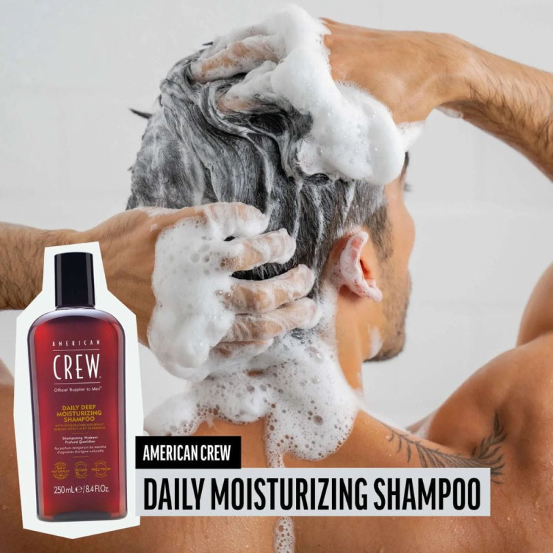 Daily Deep Moisturizing Shampoo - American Crew Hair & Body Care