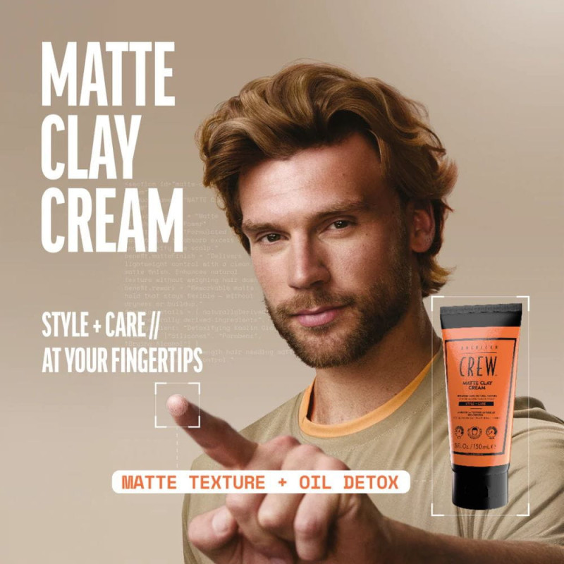 Matte Clay Cream - American Crew Styling - Keshop.com