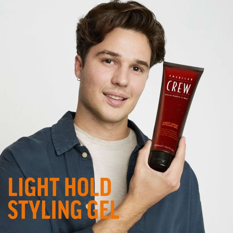 Light Hold Styling Gel 250 ml - American Crew Styling Gel - Keshop.com