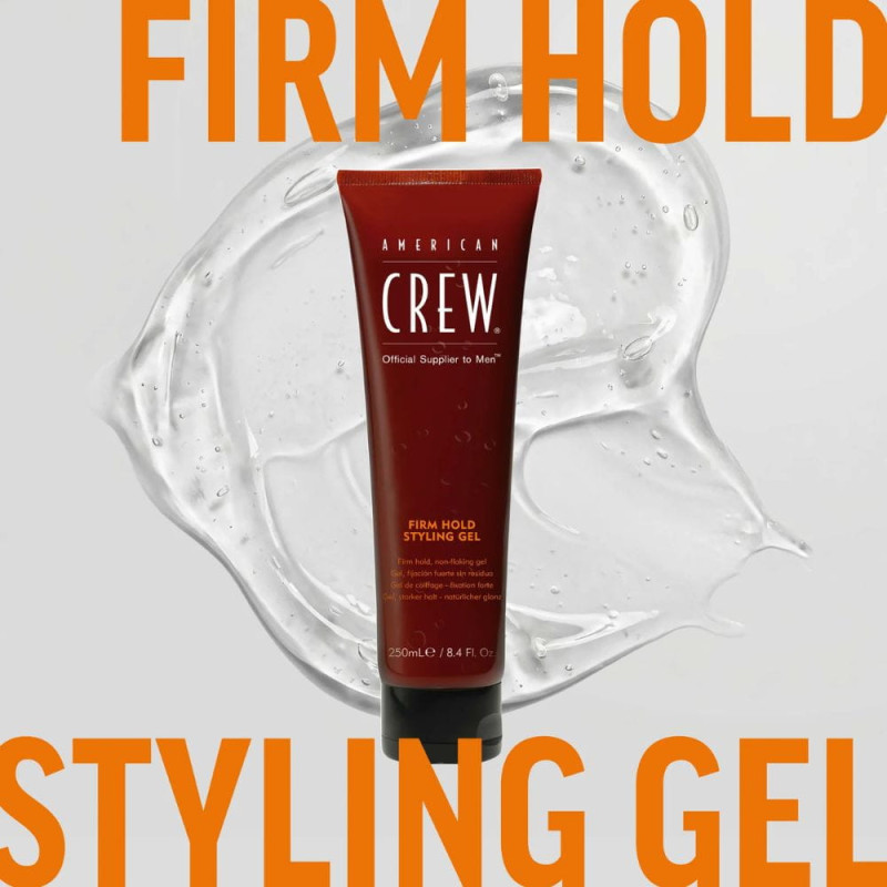 Firm Hold Styling Gel 250 ml - American Crew Styling Gel - Keshop.com