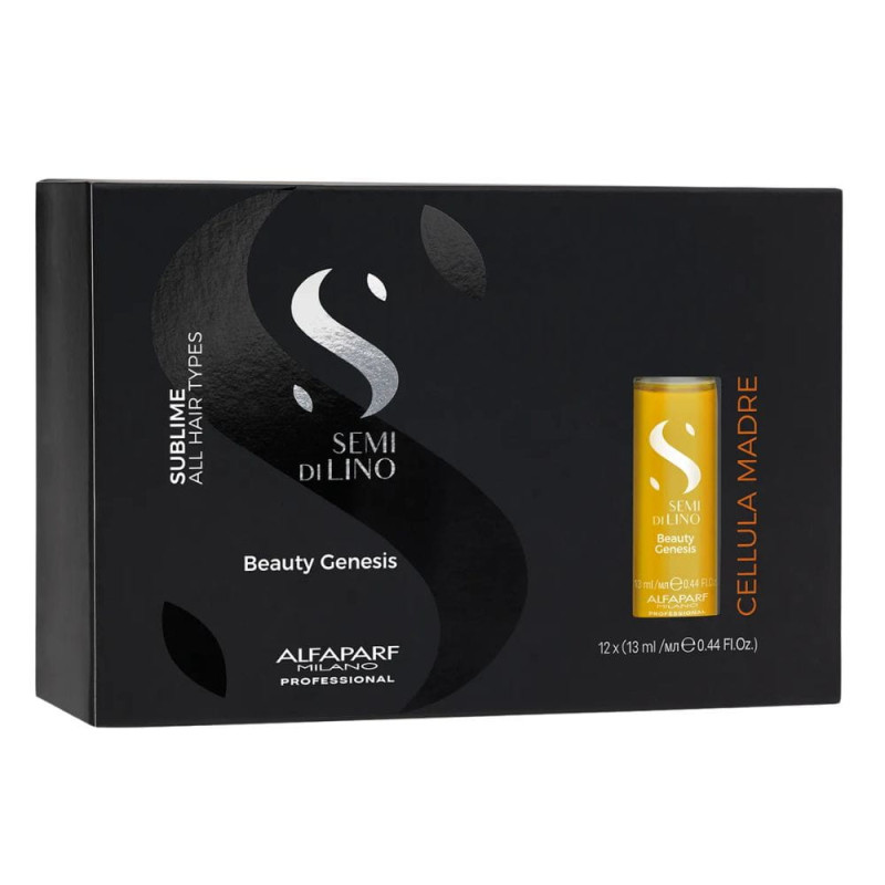 Alfaparf Semi di Lino All Hair Types | Ampollas brillo | Keshop