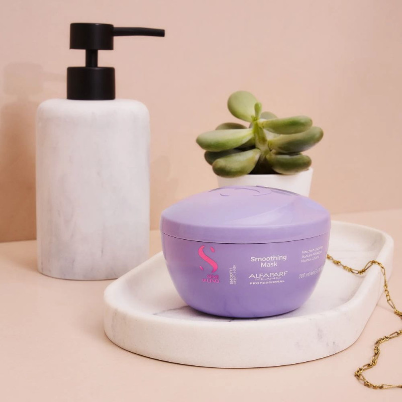 Alfaparf Semi di Lino Smoothing Mask | Antiencrespado | Keshop
