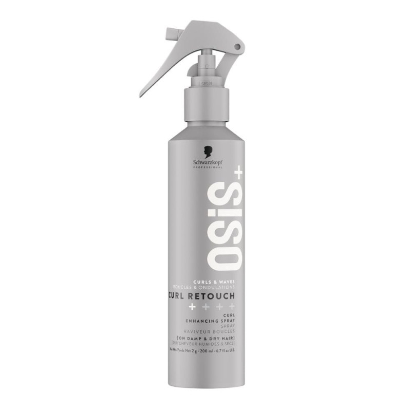 OSIS Curl Retouch | Spray Reactivador Rizos | Rizos y Ondas | Fijación Ligera y Control del Frizz