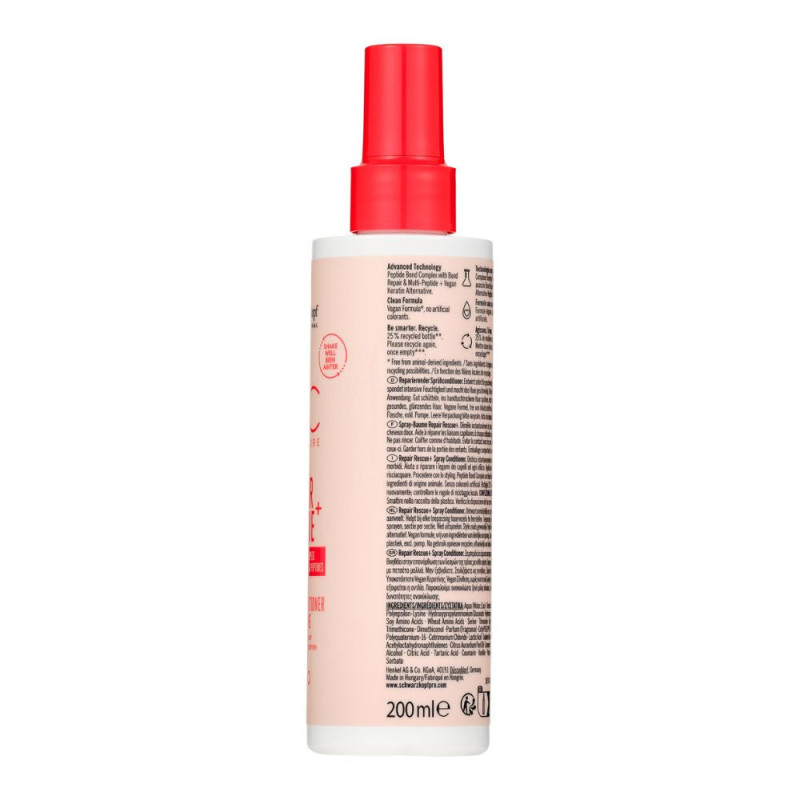 Repair Rescue+ Spray Conditioner | Spray Reparador | Hidratación Ligera y Desenredo | Cabello Dañado