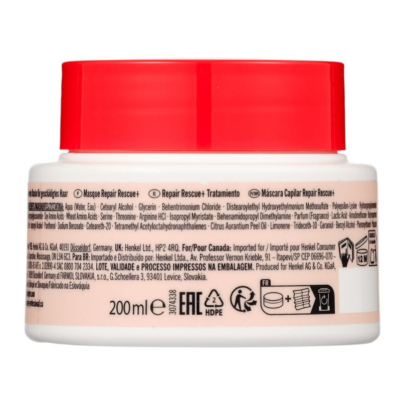 Repair Rescue+ Mask | Reparación Intensiva | Cabello Dañado