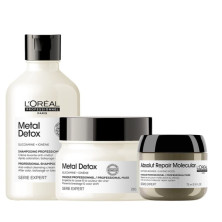 Metal Detox Pack | Reparación | Cabello Dañado y Coloreado