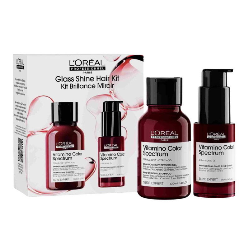 Glass Shine Hair Kit | Vitamino Color Spectrum | Cabello Coloreado