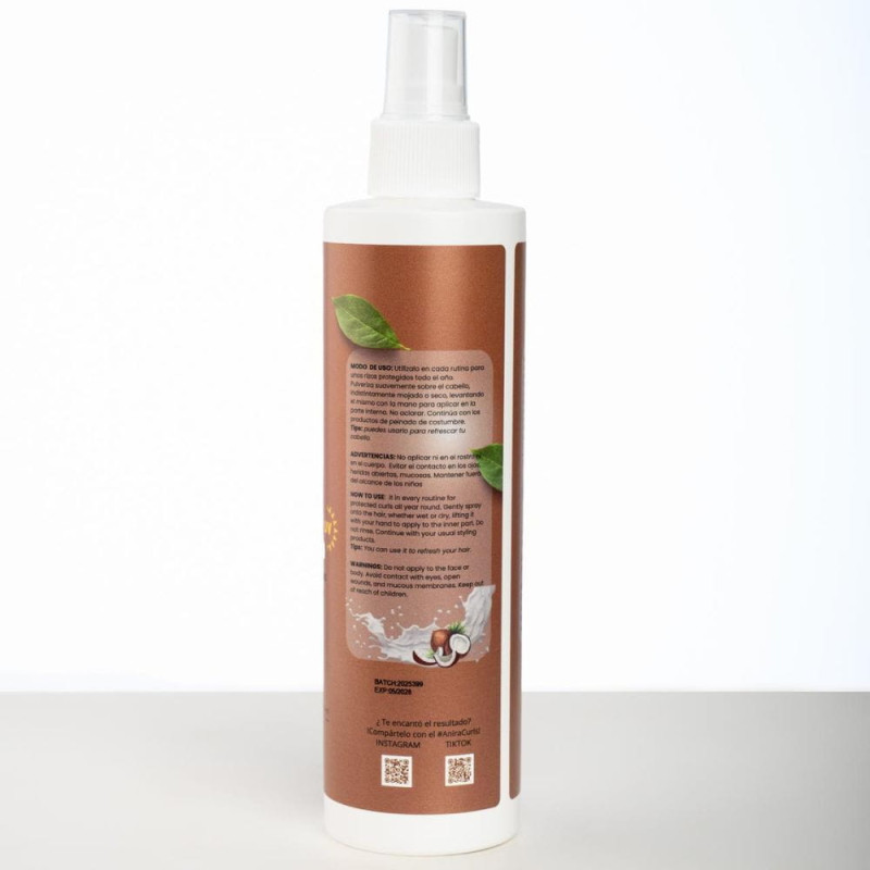 Anira Curls | Leave-In Protection | Anti Frizz | Protección UV