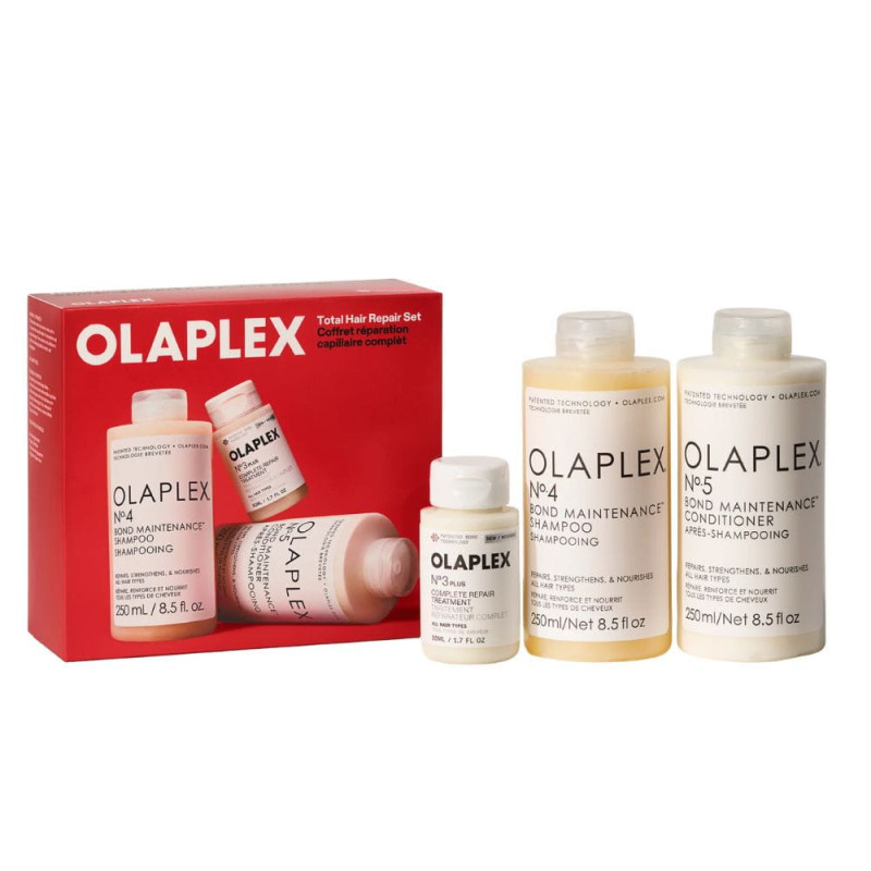 OLAPLEX Total Hair Repair Set | Kit Reparador