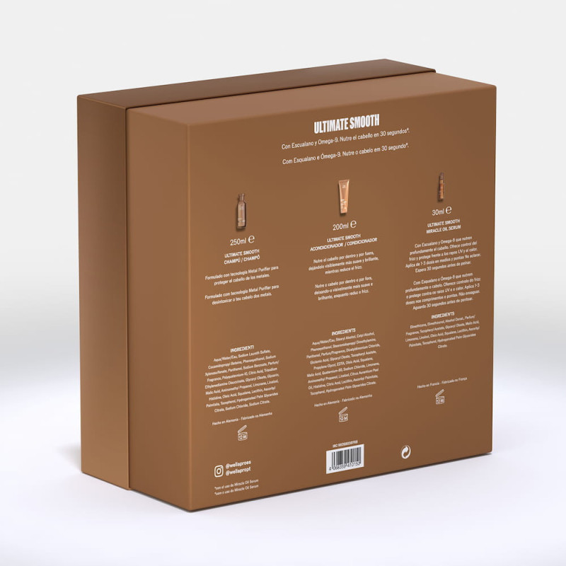 Wella Professionals | Ultimate Smooth Set | Cabello Encrespado