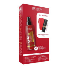 Revlon | UniqOne | Soin Capillaire + Rouge à Lèvres | Keshop