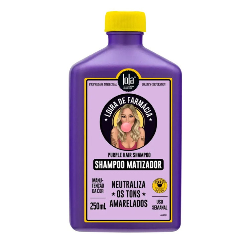 Loira De Farmácia Shampoo Matizador - 250 ml