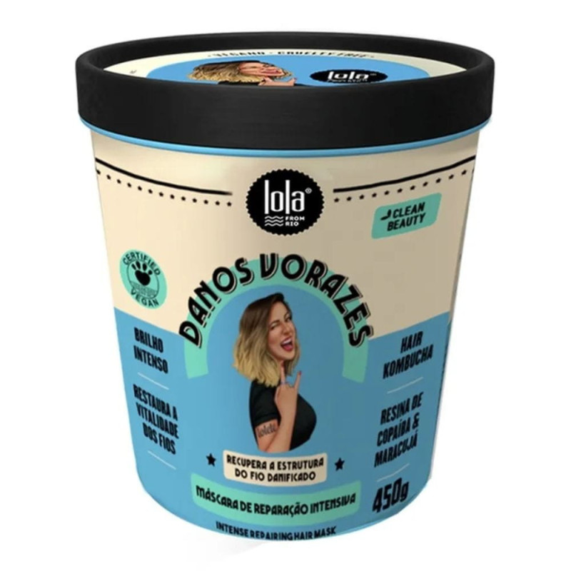 Danos Vorazes Máscara 450 g - Lola Cosmetics - Keshop.com