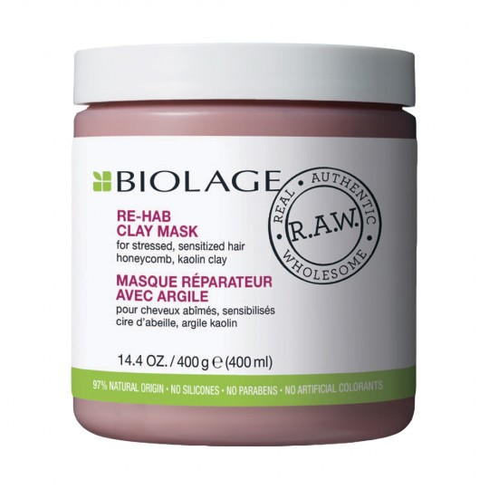Biolage R.A.W. Re-Hab Clay Mask - 400 ml