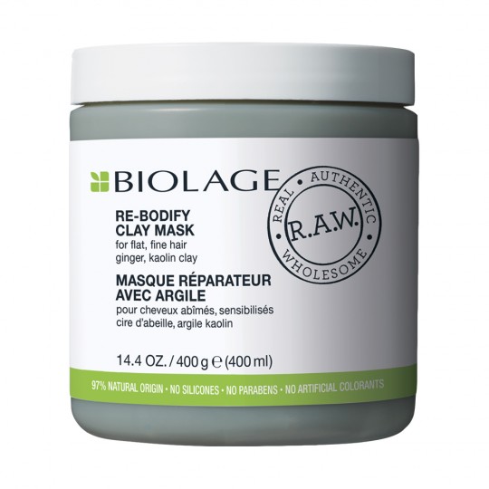Biolage R.A.W. Re-Bodify Clay Mask - 400 ml